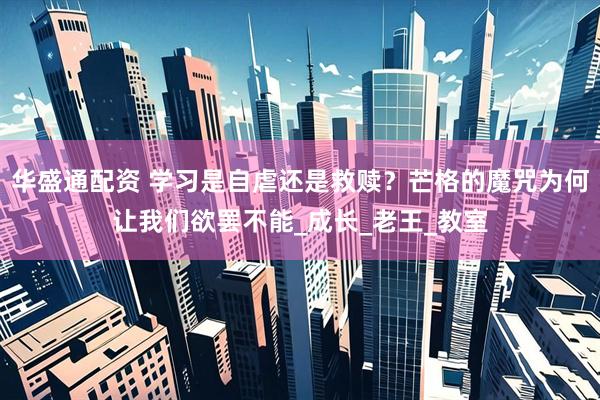 华盛通配资 学习是自虐还是救赎？芒格的魔咒为何让我们欲罢不能_成长_老王_教室